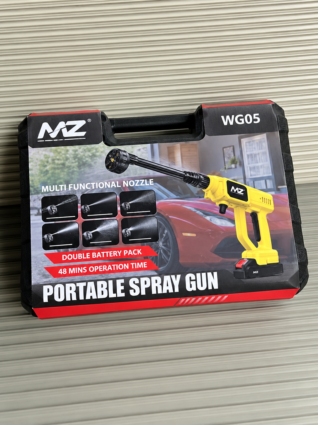 MZ Cordless High-Pressure Car Washer Gun