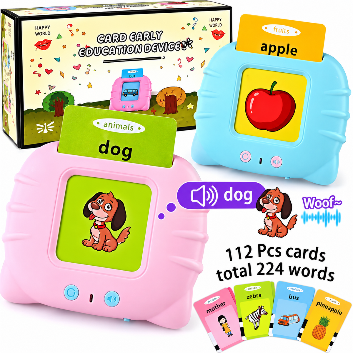 Talking Flash Cards for Toddlers